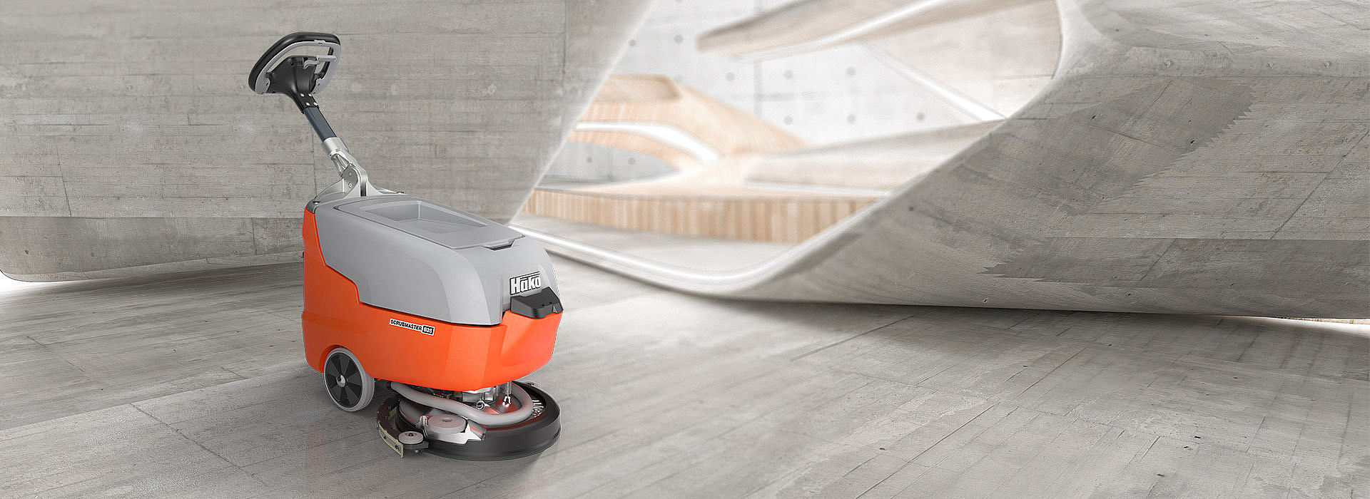 Empty dark abstract concrete and wood smooth interior. Architect