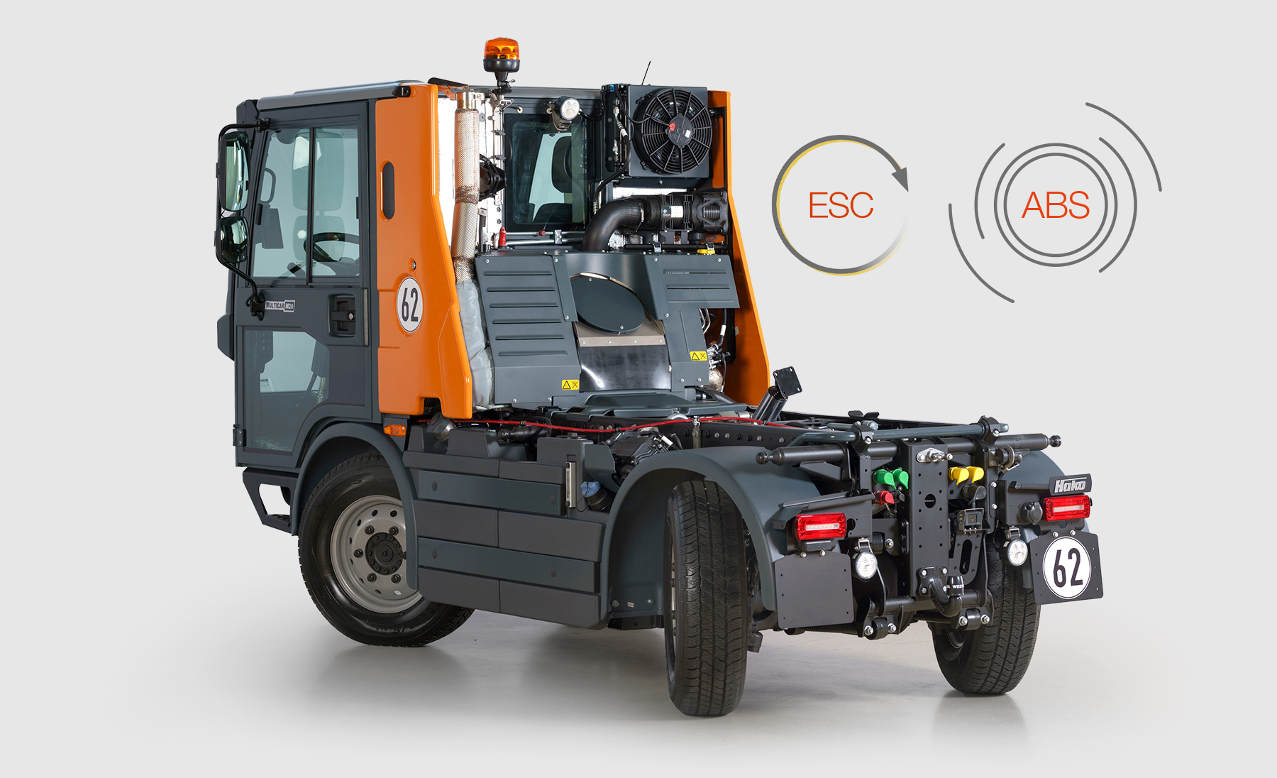 Sicherheit und Zuverlässigkeit mit ESC und ABS – Citymaster 2250