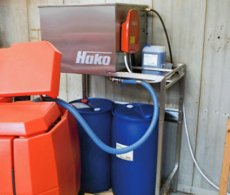 Schnelles und effizientes Befüllsystem für Reinigungsmaschinen – Fast-Fill-System von Hako